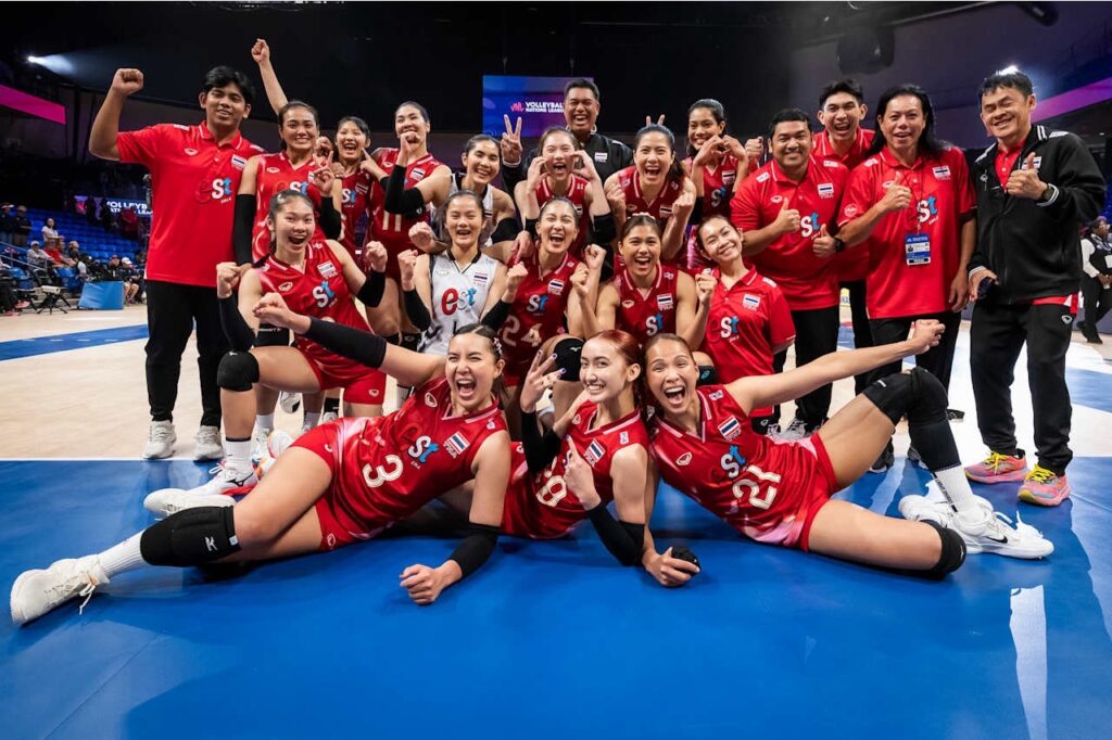 ทัพสาวอลเลย์บอลหญิงทีมชาติไทยชุดใหญ่ปี2025