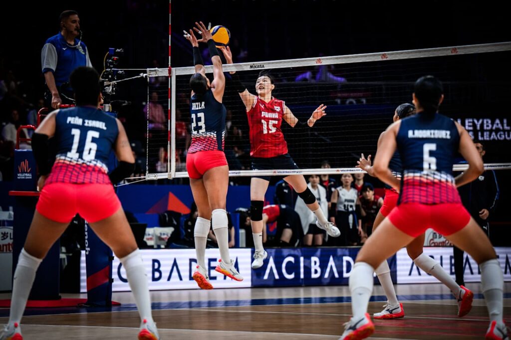 เกาหลีVSโดมินิกัน VNL2025