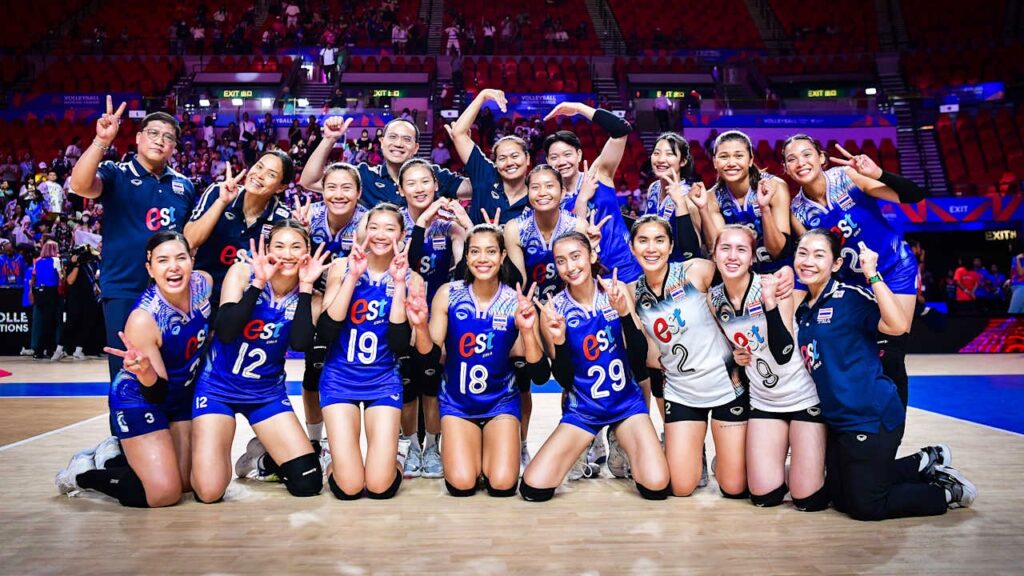 นักวอลเลย์บอลหญิงทีมชาติไทยเตรียมพบสหรัฐฯ นัดสำคัญ VNL 2025