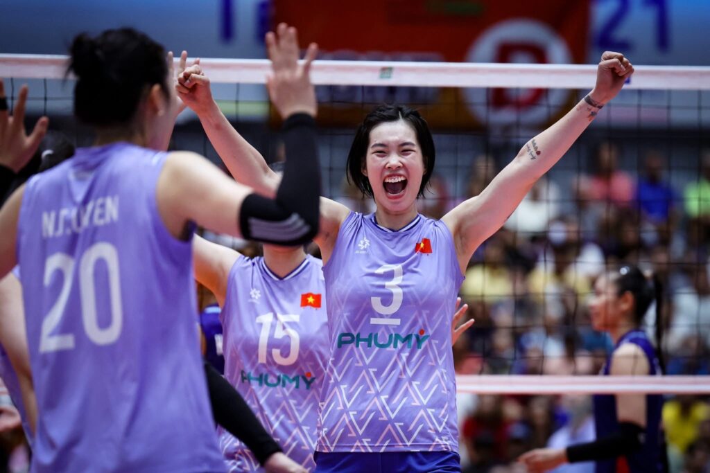 Trần Thị Thanh Thúy โฟร์ที นักวอลเลย์บอลเวียดนามในซีวีลีก 2025 ที่โคราช