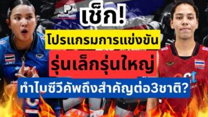 ซีวีคัพ 2026 เลก 2 เชียงใหม่ โปรแกรมไทยชนฟิลิปปินส์