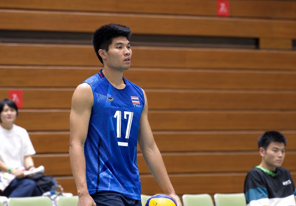 วอลเลย์บอลชายทีมชาติไทยฉลองชัยชนะเหนือคีร์กีซสถาน 3-0 เซต ในเอเชียนเกมส์ 2026 พร้อมลุ้นผลคู่ระหว่างอินโดนีเซียกับอิหร่านเพื่อโอกาสผ่านเข้าสู่รอบต่อไป